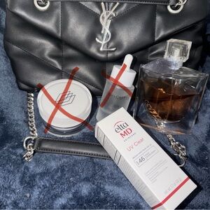 Bundle ,Yves Saint Laurent perfume ,Black fashion bag